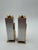 Mid-Century Jerusalem RD Candlesticks in 24k Gold Plate & Silver Plate from Oppenheim, Set of 2 For Sale - Image 5 of 16