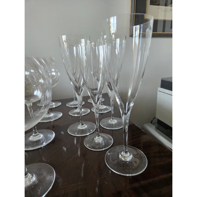 2000 - 2009 Baccarat Crystal Stemware - Set of 25 For Sale - Image 5 of 8