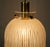 Large Mid-Century P 239 A 4168 Pendant Light in Glass and Brass from Glashütte Limburg, 1960s For Sale - Image 15 of 17
