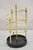 Sarreid LTD Victorian Style Polished Brass Cast Iron Spiral Umbrella Cane Stand For Sale - Image 10 of 10