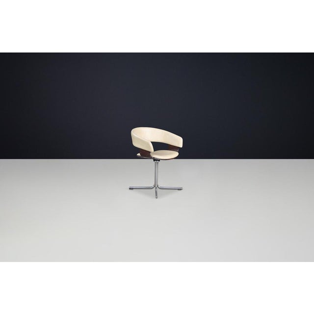 Modern Swivel Dining Armchairs attributed to John Coleman for Allermuir, Usa, 1990s For Sale - Image 6 of 10