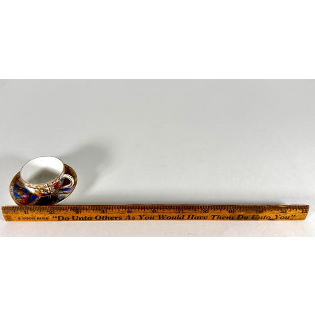 Helena Wolfsohn Dresden Miniature Cup & Saucer With Augustus Rex Mark c.1879-83 For Sale - Image 14 of 15