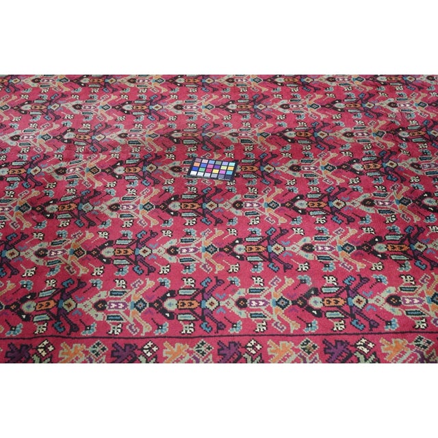 Textile Vintage European Rug 6'6'' x 9'8'' For Sale - Image 7 of 9