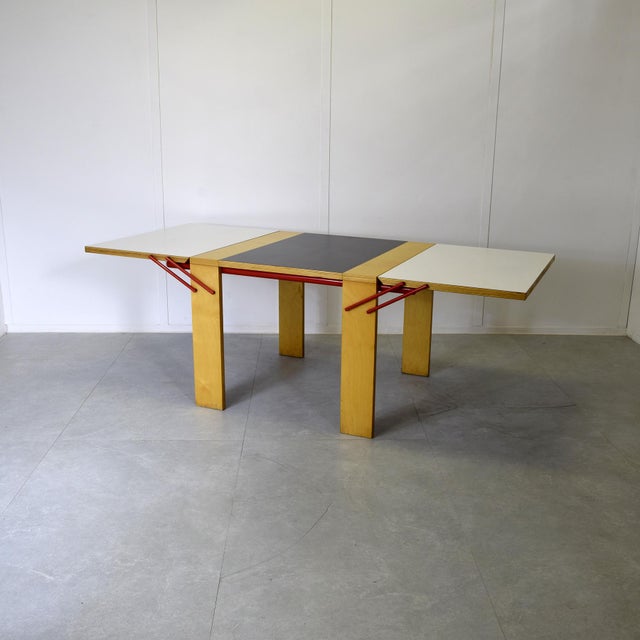 1980s Pallucco Opening Table by Laura De Lorenzo and Stefano Stefani, 1980s For Sale - Image 5 of 9