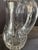 Transparent Antique American Brilliant Cut Crystal Pitcher Hobstar Pattern For Sale - Image 8 of 12