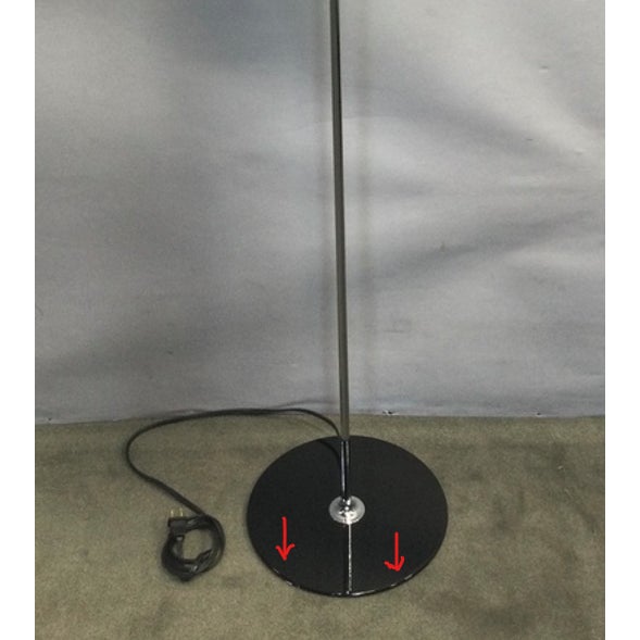 Mid-Century Modern Joe Colombo Coup Floor Lamp For Sale - Image 3 of 3