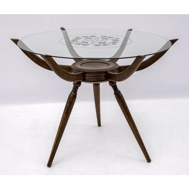 Mid-Century Modern Spider Coffee Table by Carlo De Carli, Italy, 1950s For Sale - Image 4 of 7