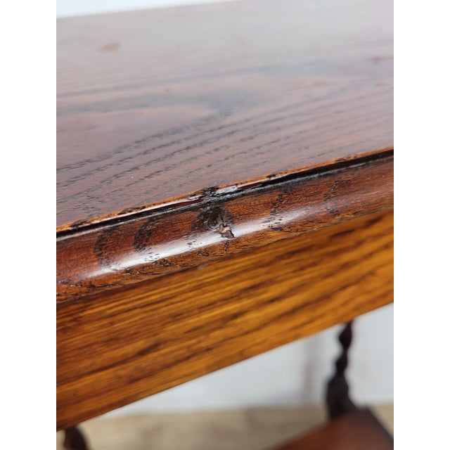 Antique Victorian English Occasional Table, 1890 For Sale - Image 16 of 17