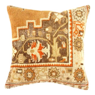 Vintage Turkish Pasargad Hand Knotted Pillow For Sale
