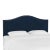 Ashland Headboard in Ink Classic Velvet, California King For Sale