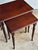Pair of Vintage Mahogany Nesting Tables For Sale - Image 10 of 17