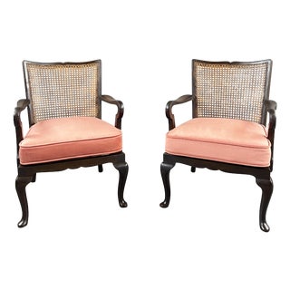 Armchair in Wood and Caning, 1900s For Sale