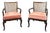 Armchair in Wood and Caning, 1900s For Sale