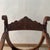 Late 19th Century Medieval Dagobert Armchair in Walnut For Sale - Image 3 of 6