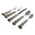Cast Pewter Antler Flatware Service for Six, Western Frontier by Vagabond House - 30 pcs For Sale