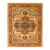 Pasargad DC Ivory Fine Hand Knotted Persian Serapi Design Rug For Sale