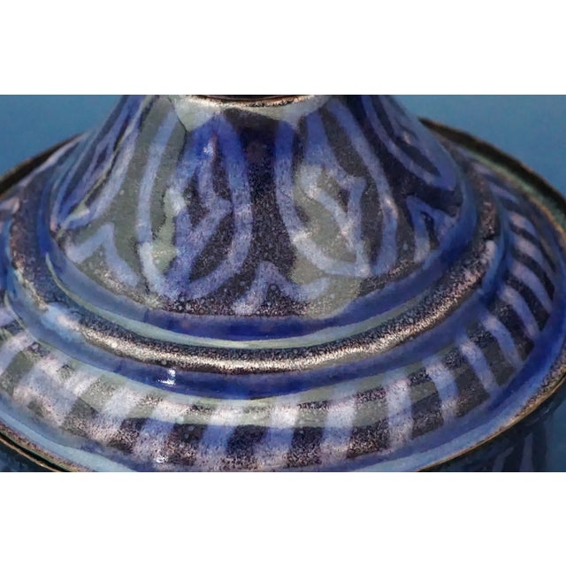 Futurist Enameled Copper Vase by Paolo De Poli, Italy, 1940s For Sale - Image 13 of 15