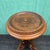 Wooden Piano Stool With Intricate Base and Adjustable Height For Sale - Image 4 of 6