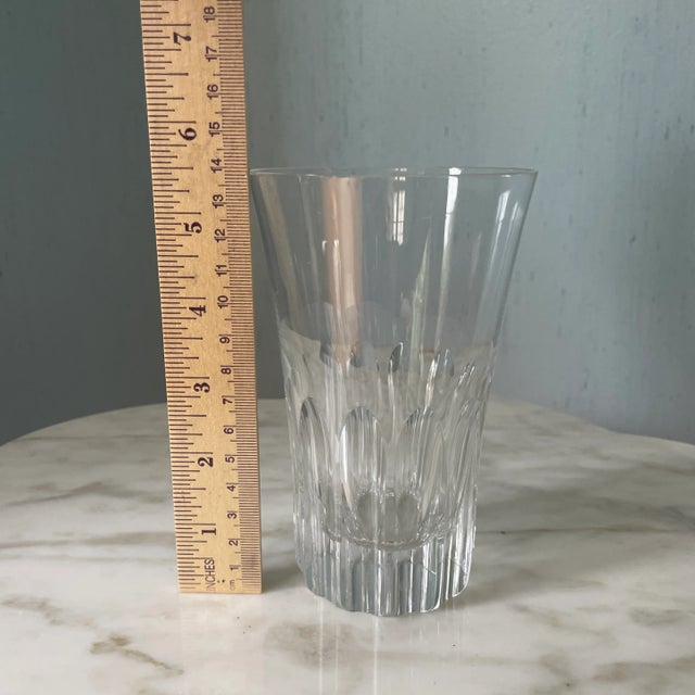 Baccarat 2000s Crystal Baccarat Etna Highball Glass/Tumbler For Sale - Image 4 of 10