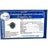Blue Natural Sapphire Diamond Ring Size 6.5 14k Y Gold 2.84 TCW Certified For Sale - Image 8 of 8