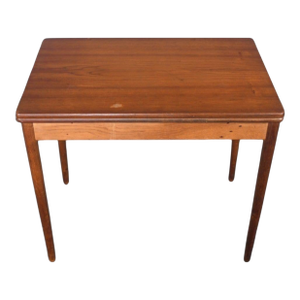 Hans Wegner Flip Top Dining Table / Desk in Teak + Oak