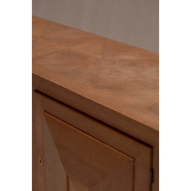 Mid-Century Modern French Oak Sideboard, 1950s For Sale - Image 9 of 18
