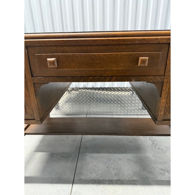 1920s Auglaize Arnold Library Desk For Sale - Image 15 of 17