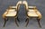 1940s Pair English Regency Thomas Hope Style Ebonized & Gilt Armchairs For Sale - Image 5 of 16