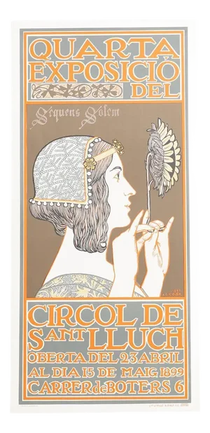 Fourth Exhibition of the Círcol de Sant Lluch Poster, 1969