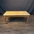 1950s French Louis XVI Style Coffee Table With Marble Top and Geometric Lattice Design For Sale - Image 5 of 9