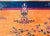 A fantastic early 20th century Chinese Art Deco rug with a brilliant orange sherbet field surrounded by a thin violet...