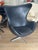 Black leather. Very good condition. Hardly used. This piece has an attribution mark, I am sure that it is completely...