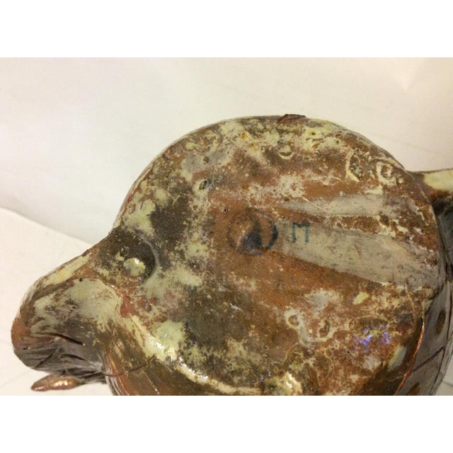 Ceramic Ceramic Centerpiece Vase by Pietro Melandri, Italy, 1930s For Sale - Image 7 of 8