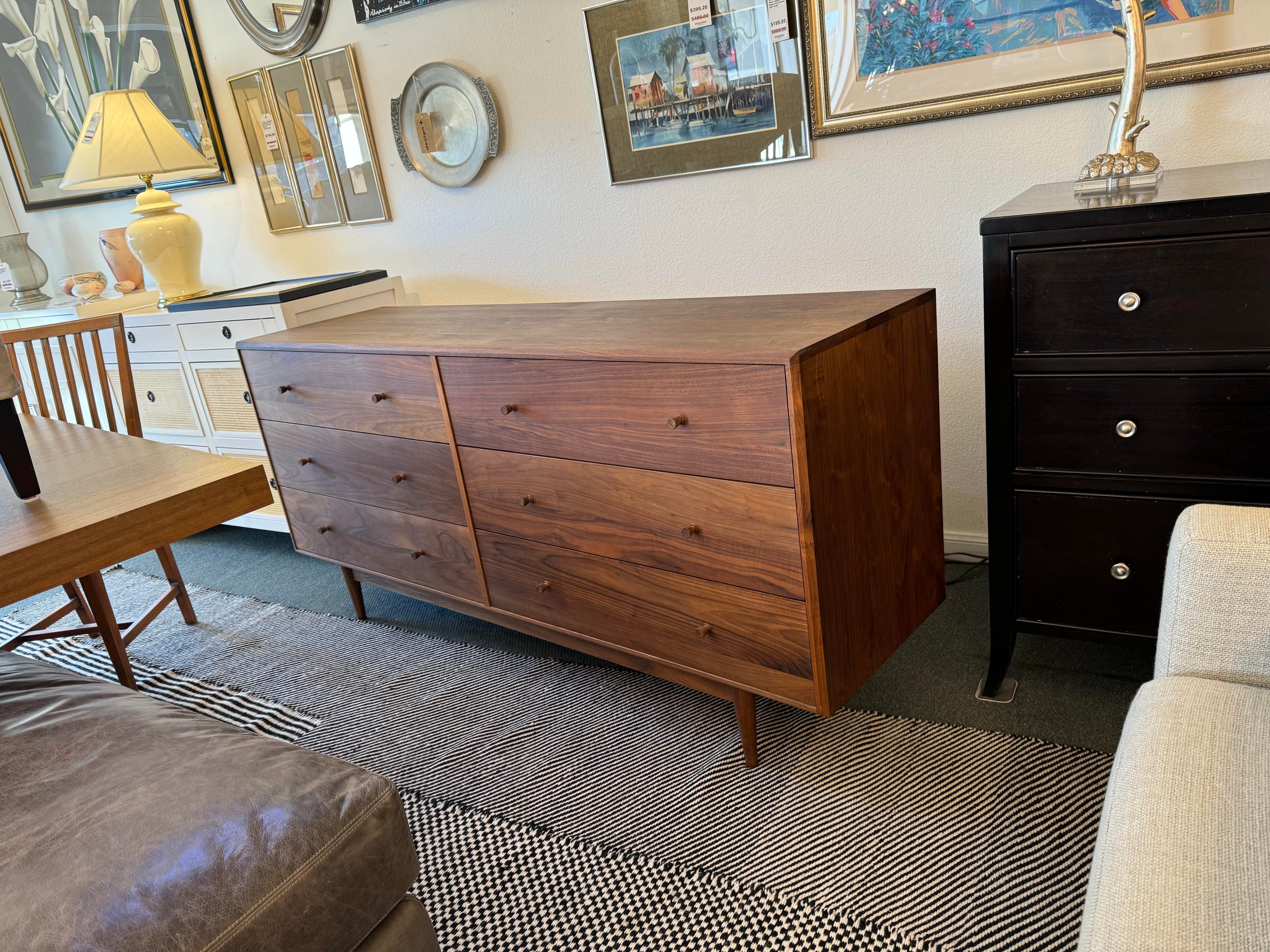 Room & Board Grove Walnut Six Drawer Dresser | Room & Board - $2799 |  Kashew | Kashew