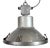 Industrial Grey Hammer Paint Pendant Lamp from Elektrosvit, 1960s For Sale - Image 18 of 18