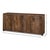Traditional Four-Door Sideboard in Walnut Tone For Sale - Image 11 of 11