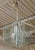 Lumfardo Luminaires 1980s Tiered Glass & Chrome Chandelier by Forecast Lighting Co. For Sale - Image 4 of 9
