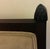 1940s Sleek Mid-Century Empire Walnut & Suede Settee For Sale In New York - Image 6 of 9