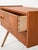 Wood Scandinavian Teak Bedside Table with Two Drawers, 1960s For Sale - Image 7 of 9