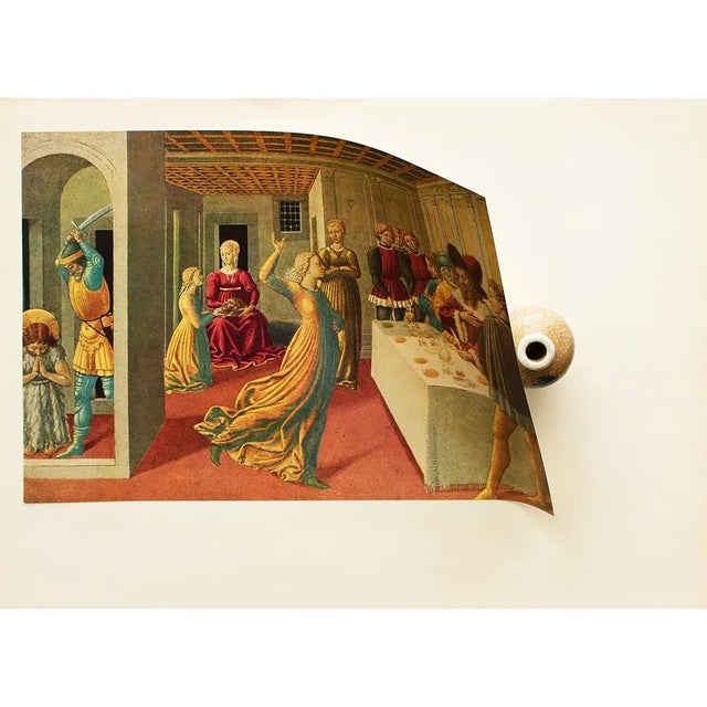 1956 After Gozzoli "Dance of Salome", Vintage Full-Color Print For Sale - Image 4 of 7