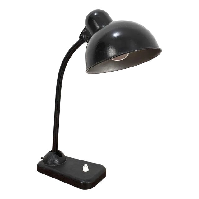 Vintage Black Desk Lamp For Sale