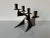 Vintage Handmade Brutalist Metal Sculptural Candle Holder For Sale - Image 4 of 11
