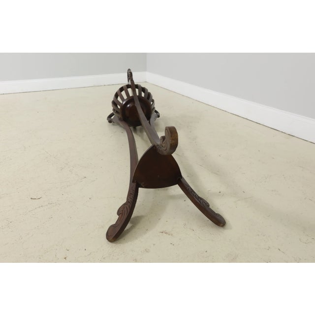 Swan Head Carved Regency Style Planter Stand For Sale In Philadelphia - Image 6 of 7