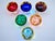 Colored Murano Glass Cups from Manifattura Di Murano, 1970s, Set of 6 For Sale - Image 4 of 9