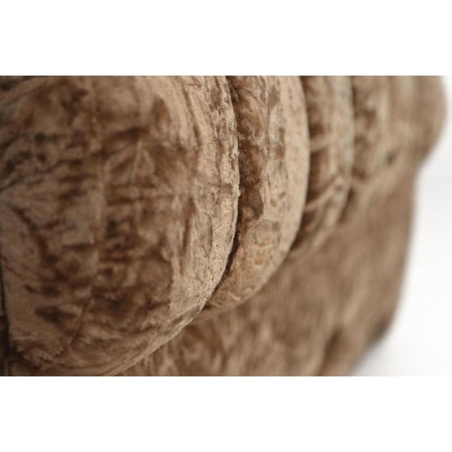 Textile Italian Sculptural Sofa, 1970s For Sale - Image 7 of 10