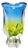 Vase by J. Hospodka for Chribska Glassworks, Czechoslovakia, 1960s For Sale