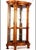 American A Pulaski Furniture Company Serpentine Front Oak Curio Cabinet. For Sale - Image 3 of 7