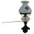 Oil Lamp Style Table Lamp in Milk Glass, Former Czechoslovakia, 1960s For Sale - Image 15 of 15