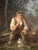 Paul Heimen, Rest in the Woods, Forest Landscape, Farmers, Campfire, Oil Painting on Canvas For Sale - Image 6 of 13