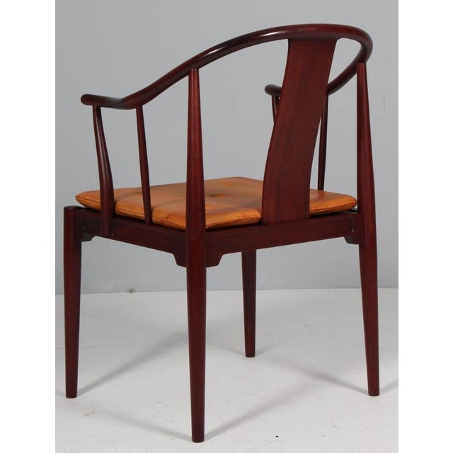 Wood Model 4283 Chinese Chair attributed to Hans J. Wegner for Fritz Hansen For Sale - Image 7 of 8